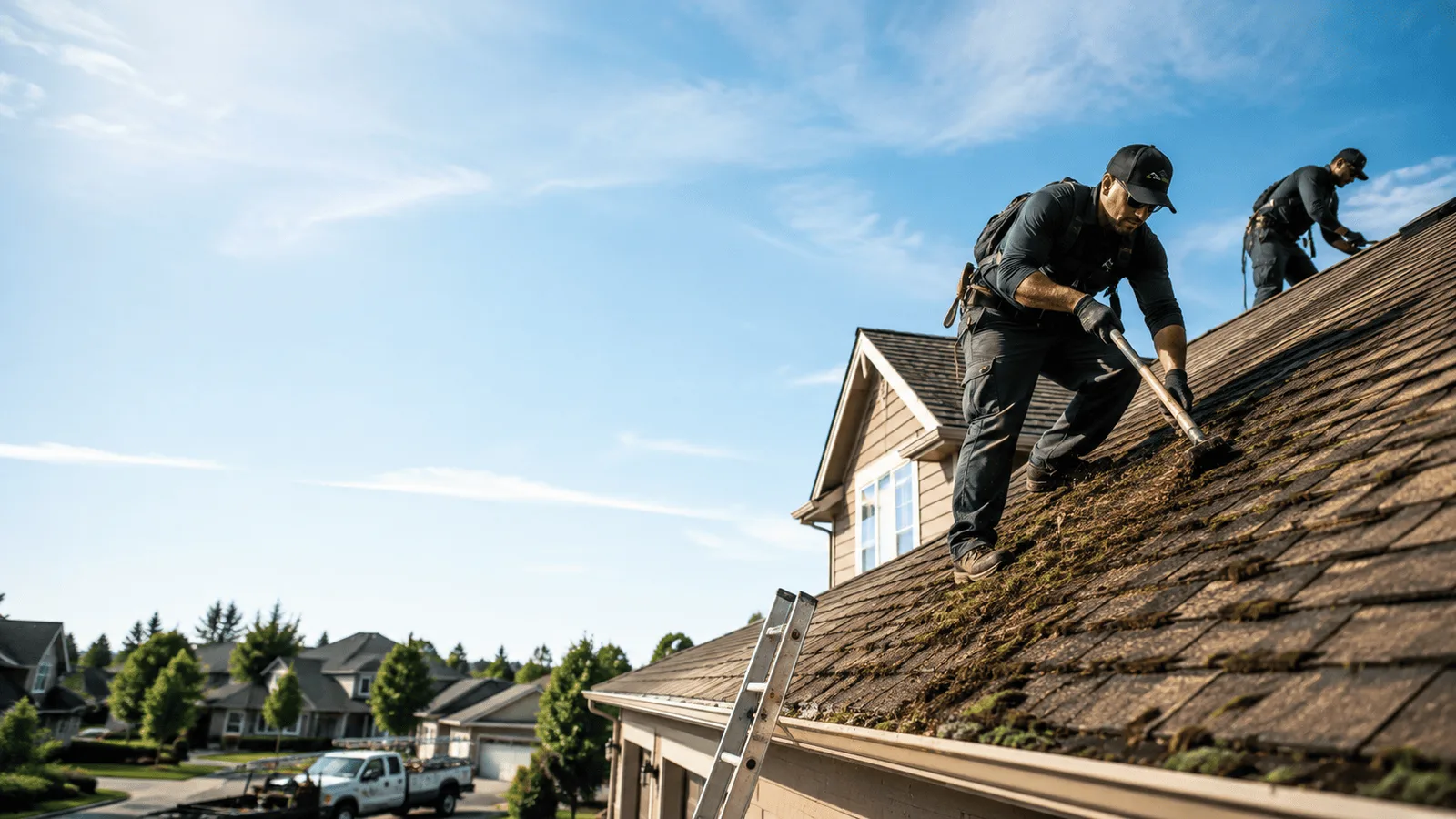Roof Moss Removal in Stuyvesant, NY near me